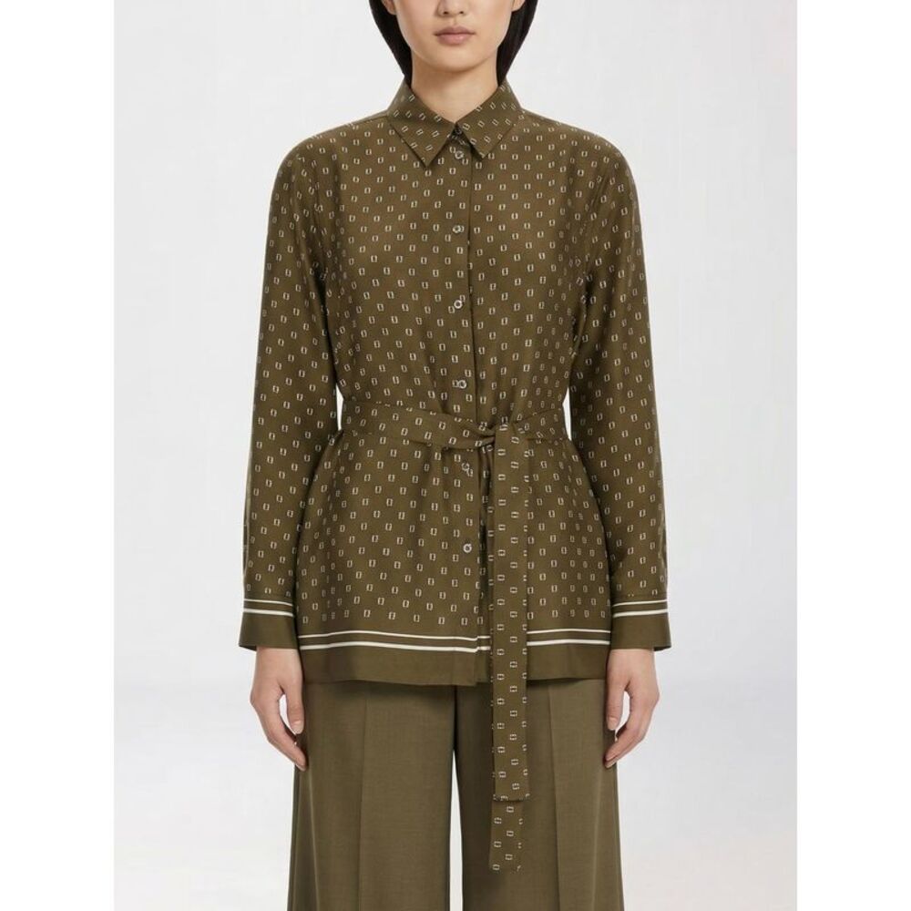 Max Mara Studio Shirt Woman Green
